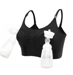 Nursing Bra/Pump Bra Hands Free Breast Feeding Pump Pumping Breastpump Maternity Nursing Bra Size S-XL