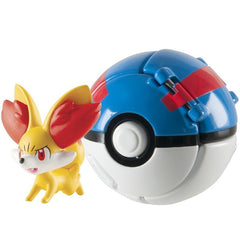 TOMY Pokemon Elf Ball Pikachu Pokeball Pocket Monster Variant Toy Action Figure Model Toys Kids Game Cosplay Toy Gift