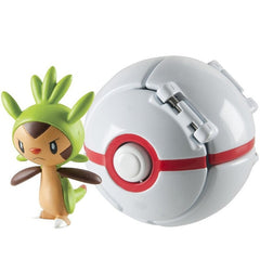 TOMY Pokemon Elf Ball Pikachu Pokeball Pocket Monster Variant Toy Action Figure Model Toys Kids Game Cosplay Toy Gift