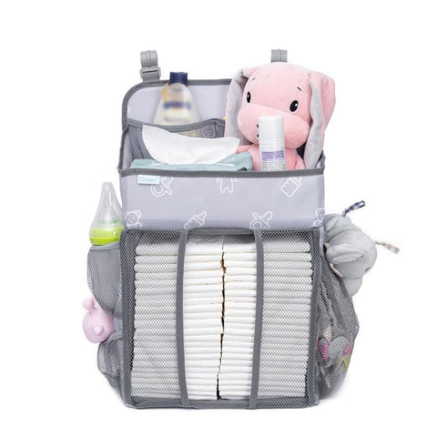 Orzbow Baby Crib Hanging Storage Bag Portable Diaper Organizer Newborn Bedding Set  Foldable Nappy Bags Newborn Diaper Container