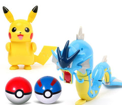 Pokemon Ball Variant Toy Model Pikachu Jenny Turtle Pocket Monsters Pokemones toys Action Figure toy Christmas halloween gift