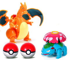 Pokemon Ball Variant Toy Model Pikachu Jenny Turtle Pocket Monsters Pokemones toys Action Figure toy Christmas halloween gift