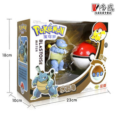 Pokemon Ball Variant Toy Model Pikachu Jenny Turtle Pocket Monsters Pokemones toys Action Figure toy Christmas halloween gift