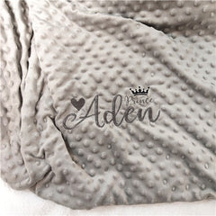 Name Personalised Newborn Baby Blanket Swaddling Baby Bedding Set Swaddle Soft Fleece Toddler Crib Bed Stroller Blanket