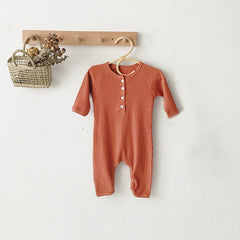 Baby Boy Romper Clothes 0-24M Newborn Girl Rompers Cotton Long Sleeve Jumpsuit Outfit Clothes For Kids Baby Boy Onesie Spring